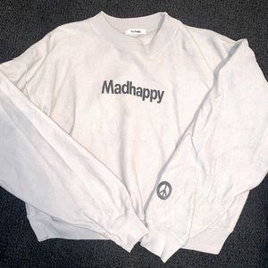Madhappy classic crop crew neck